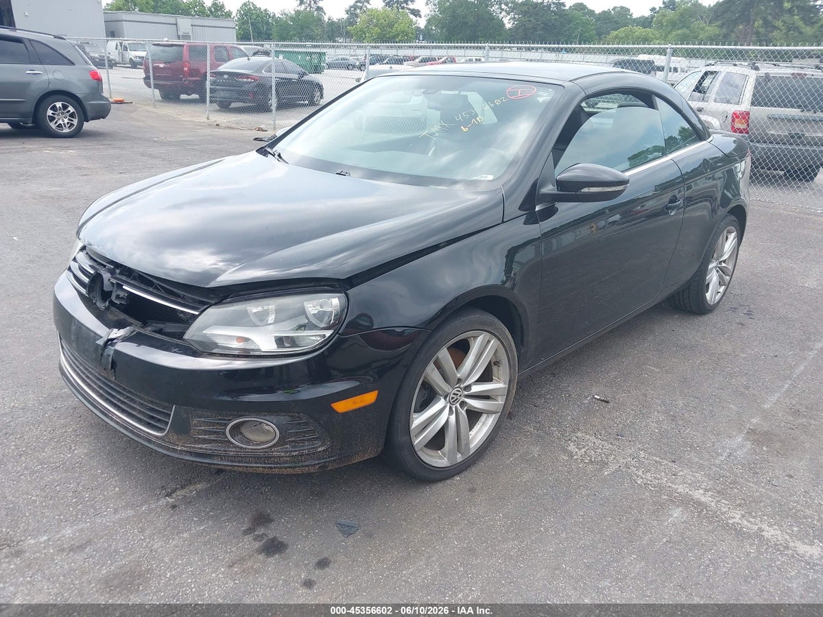 2012 VOLKSWAGEN EOS EXECUTIVE — снимка 2