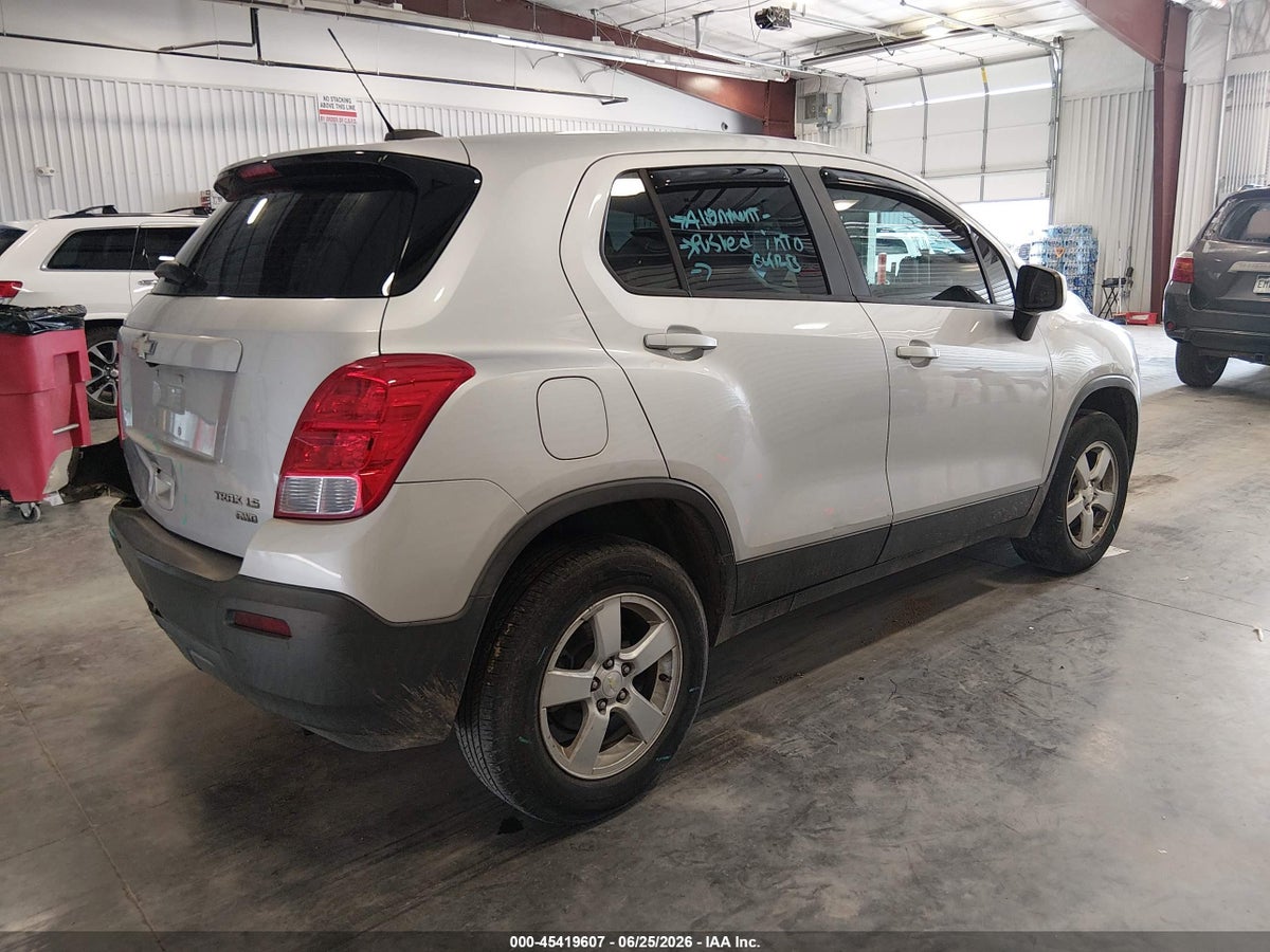 2016 CHEVROLET TRAX LS — снимка 4