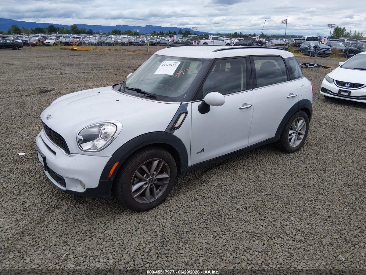 2011 MINI COOPER S COUNTRYMAN — снимка 2
