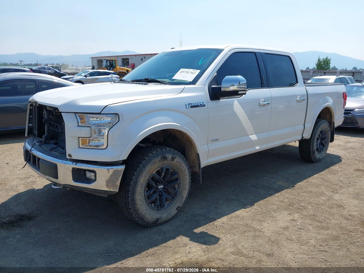 2016 FORD F-150 LARIAT — снимка 2
