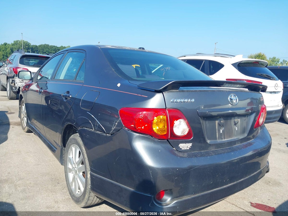 2010 TOYOTA COROLLA S — снимка 3