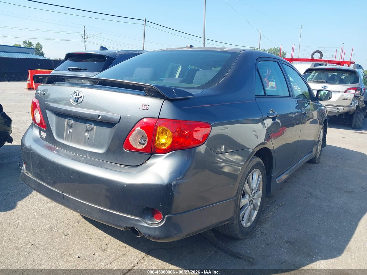 2010 TOYOTA COROLLA S — снимка 4
