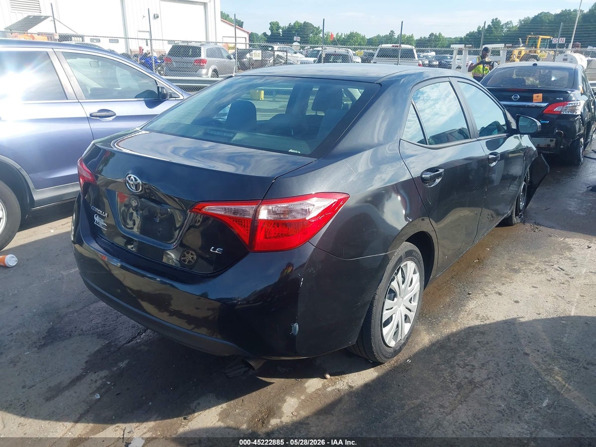 2018 TOYOTA COROLLA LE — снимка 4