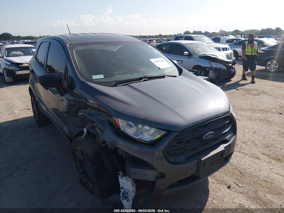 2019 FORD ECOSPORT S