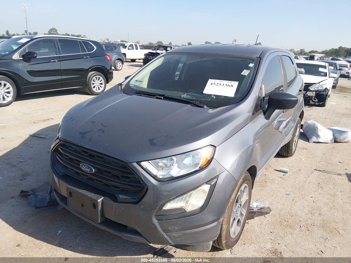 2019 FORD ECOSPORT S — снимка 2