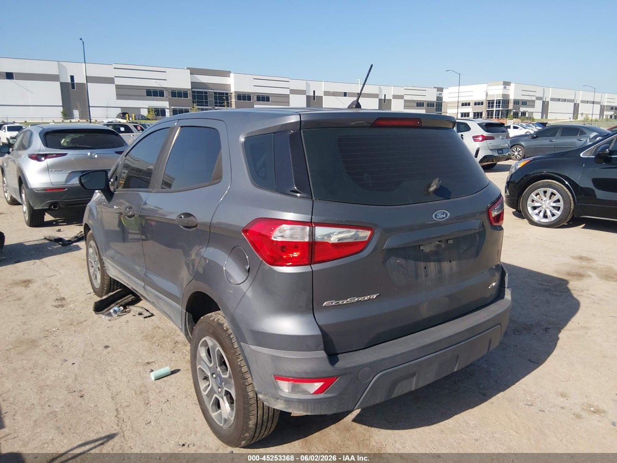 2019 FORD ECOSPORT S — снимка 3