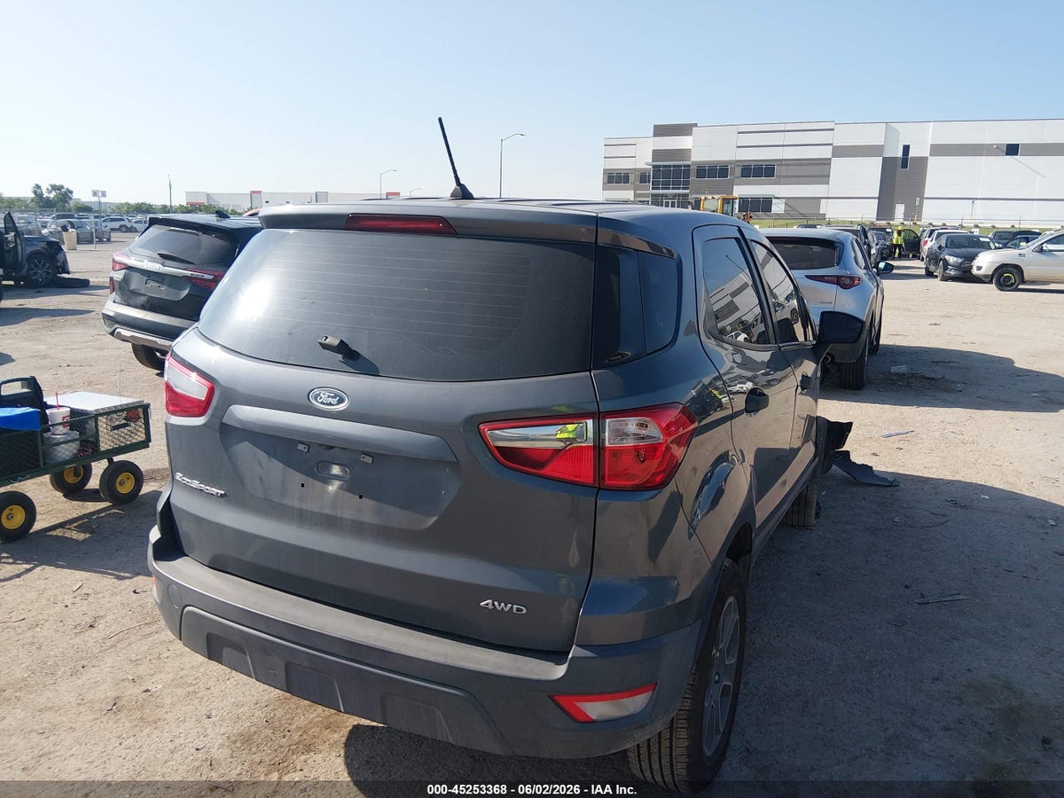 2019 FORD ECOSPORT S — снимка 4
