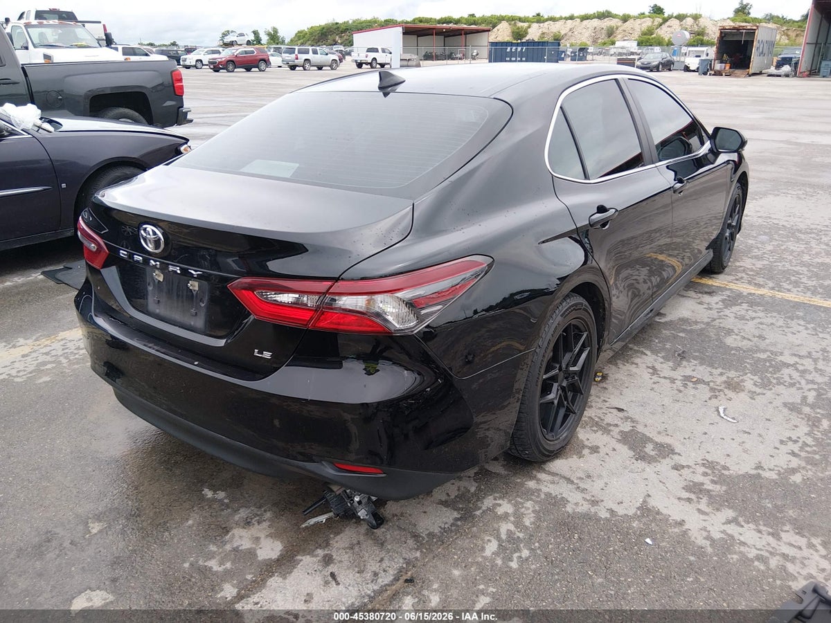 2023 TOYOTA CAMRY LE — снимка 4