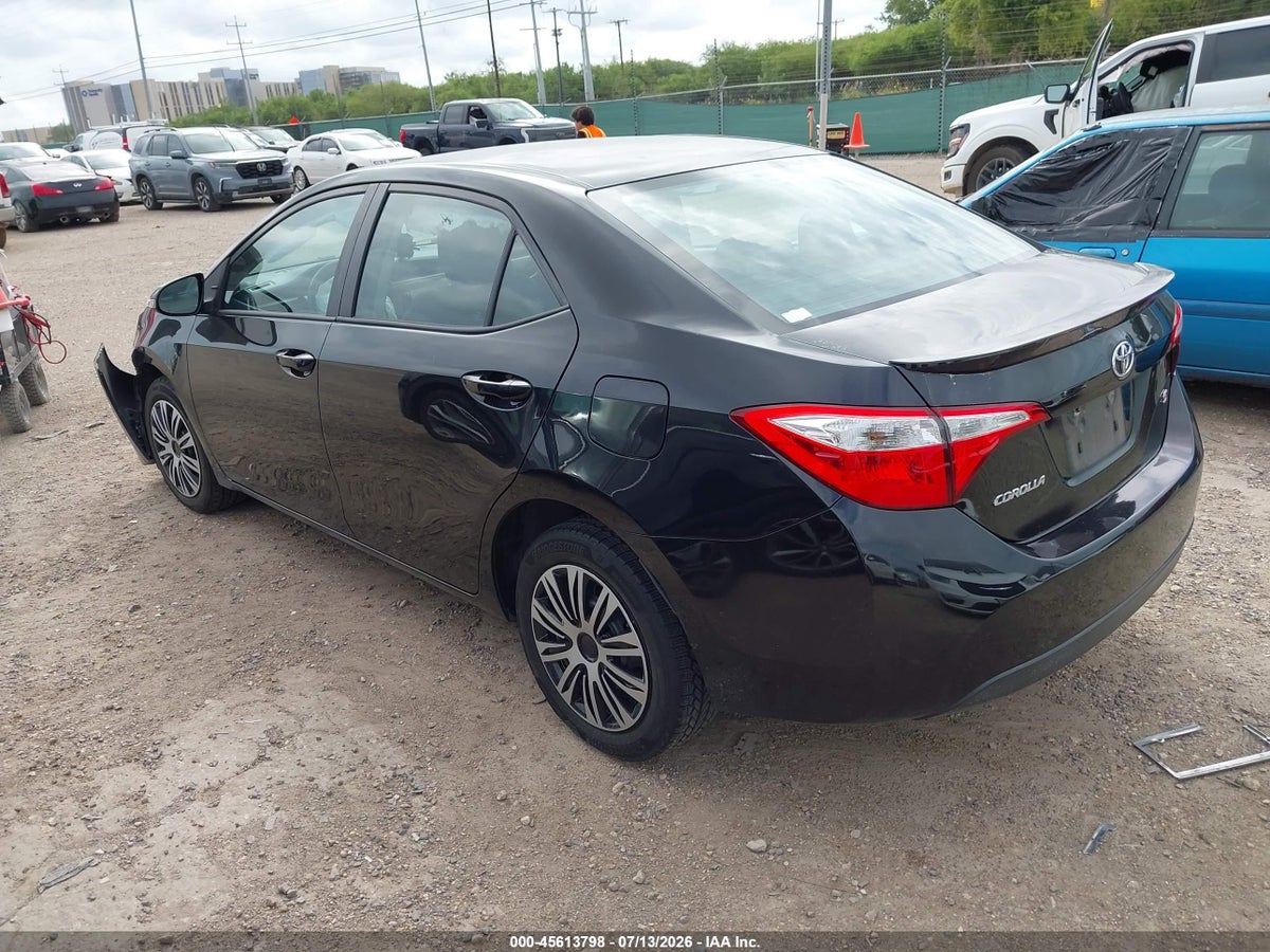 2016 TOYOTA COROLLA S — снимка 3