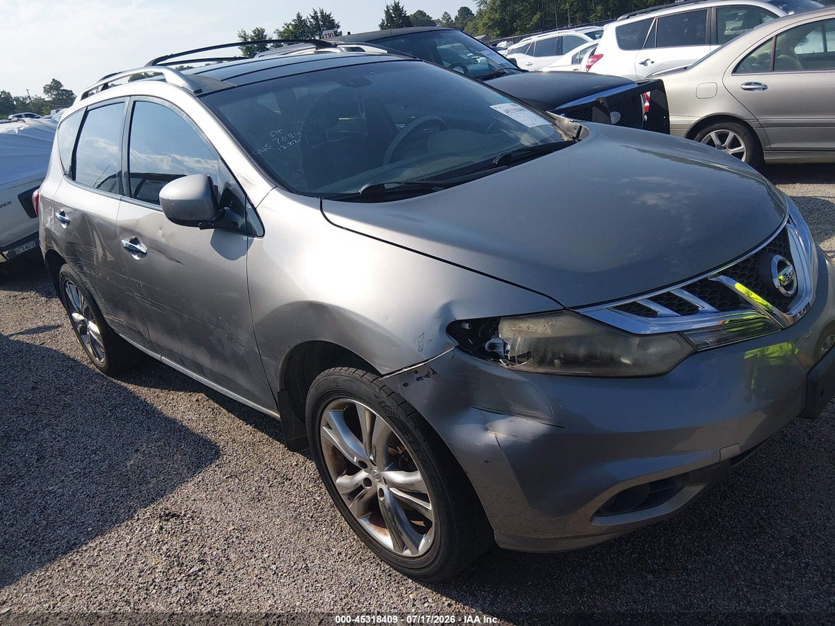 2012 NISSAN MURANO LE