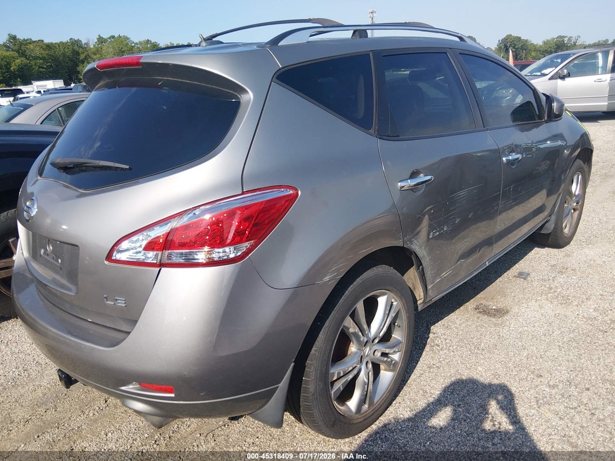 2012 NISSAN MURANO LE — снимка 4