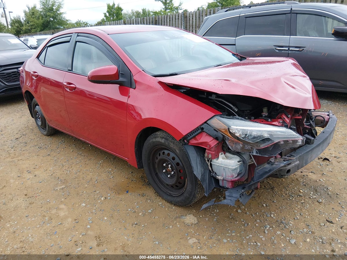 2018 TOYOTA COROLLA LE