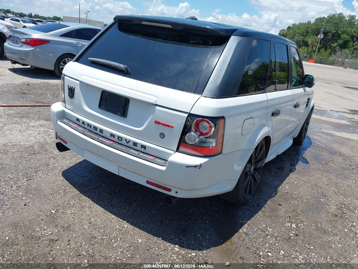 2011 LAND ROVER RANGE ROVER SPORT HSE — снимка 4