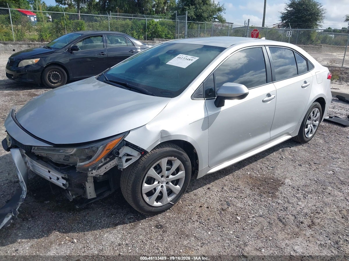 2021 TOYOTA COROLLA LE — снимка 2