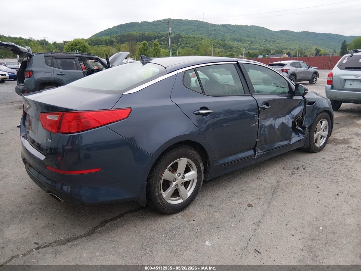 2015 KIA OPTIMA LX — снимка 4