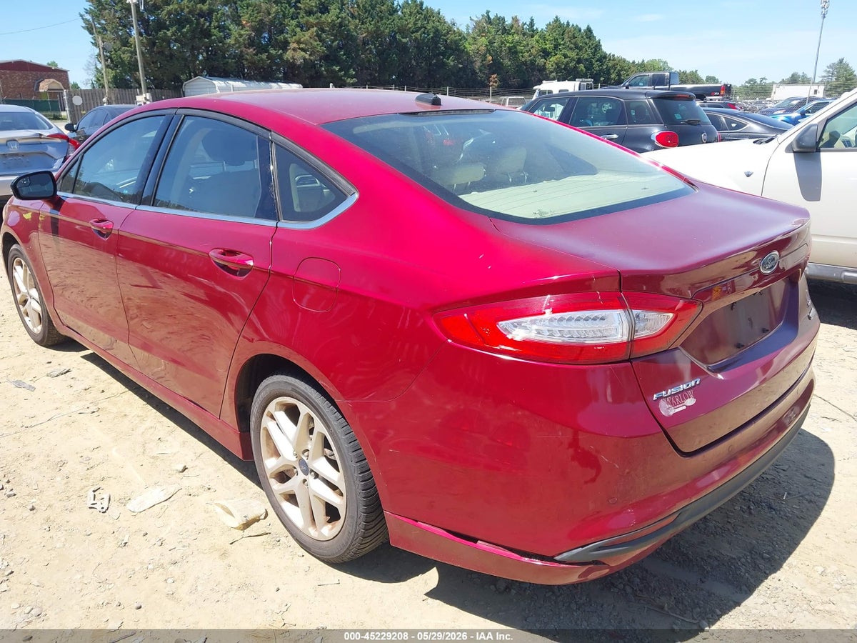2016 FORD FUSION SE — снимка 3