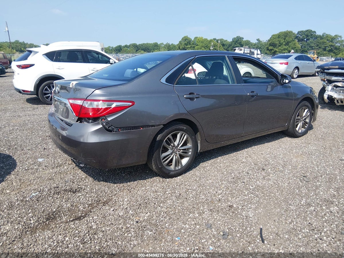 2015 TOYOTA CAMRY LE — снимка 4