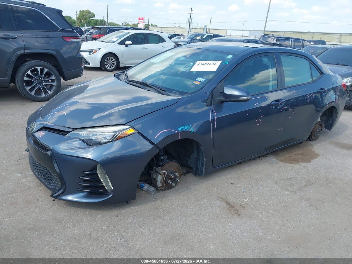 2017 TOYOTA COROLLA SE — снимка 2