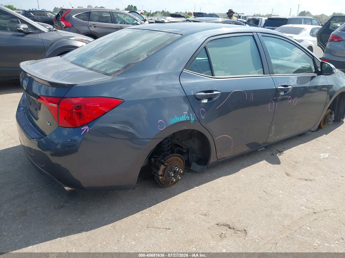 2017 TOYOTA COROLLA SE — снимка 4