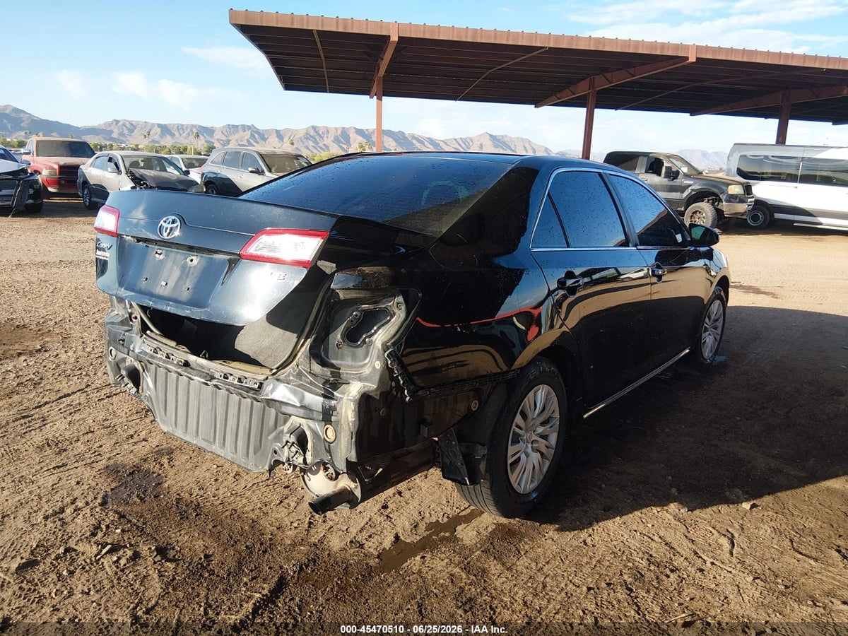 2014 TOYOTA CAMRY LE — снимка 4