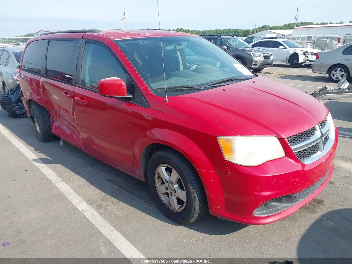 2013 DODGE GRAND CARAVAN SXT