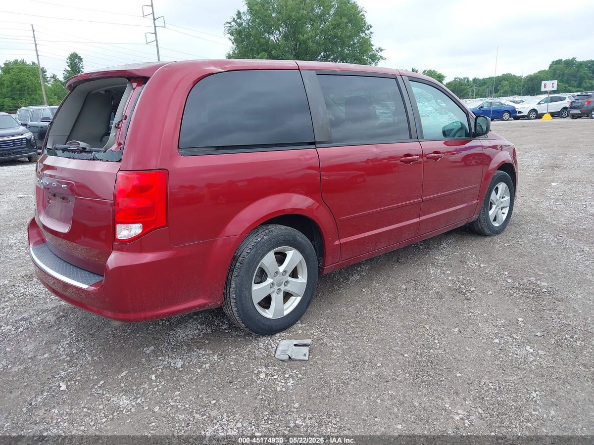 2016 DODGE GRAND CARAVAN SE — снимка 4