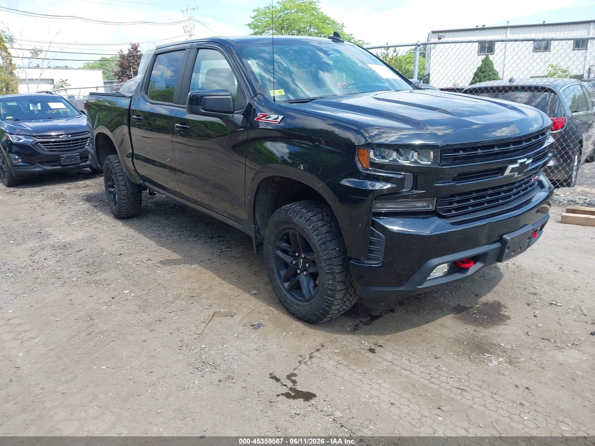 2021 CHEVROLET SILVERADO 1500 4WD SHORT BED LT TRAIL BOSS