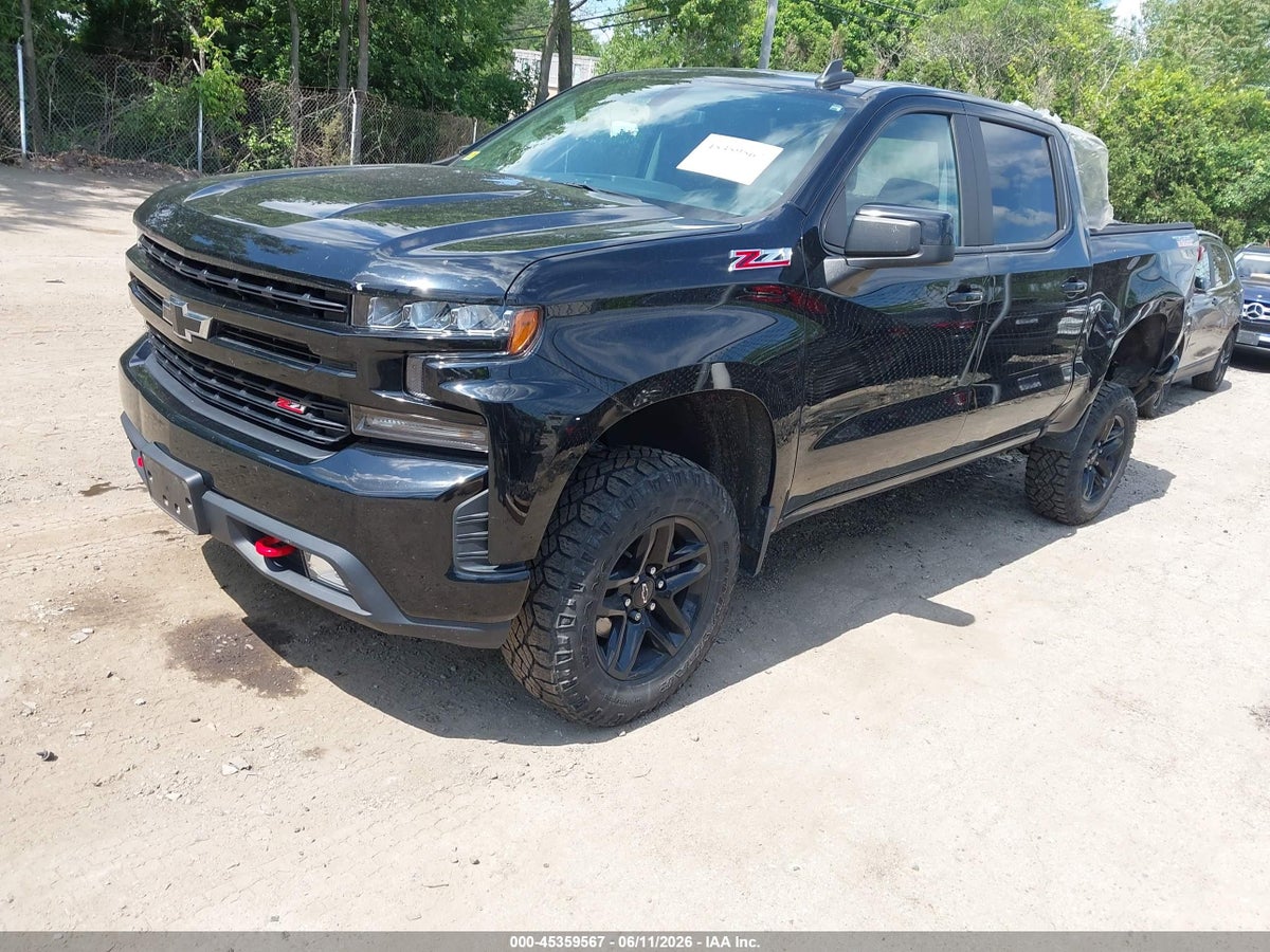 2021 CHEVROLET SILVERADO 1500 4WD SHORT BED LT TRAIL BOSS — снимка 2