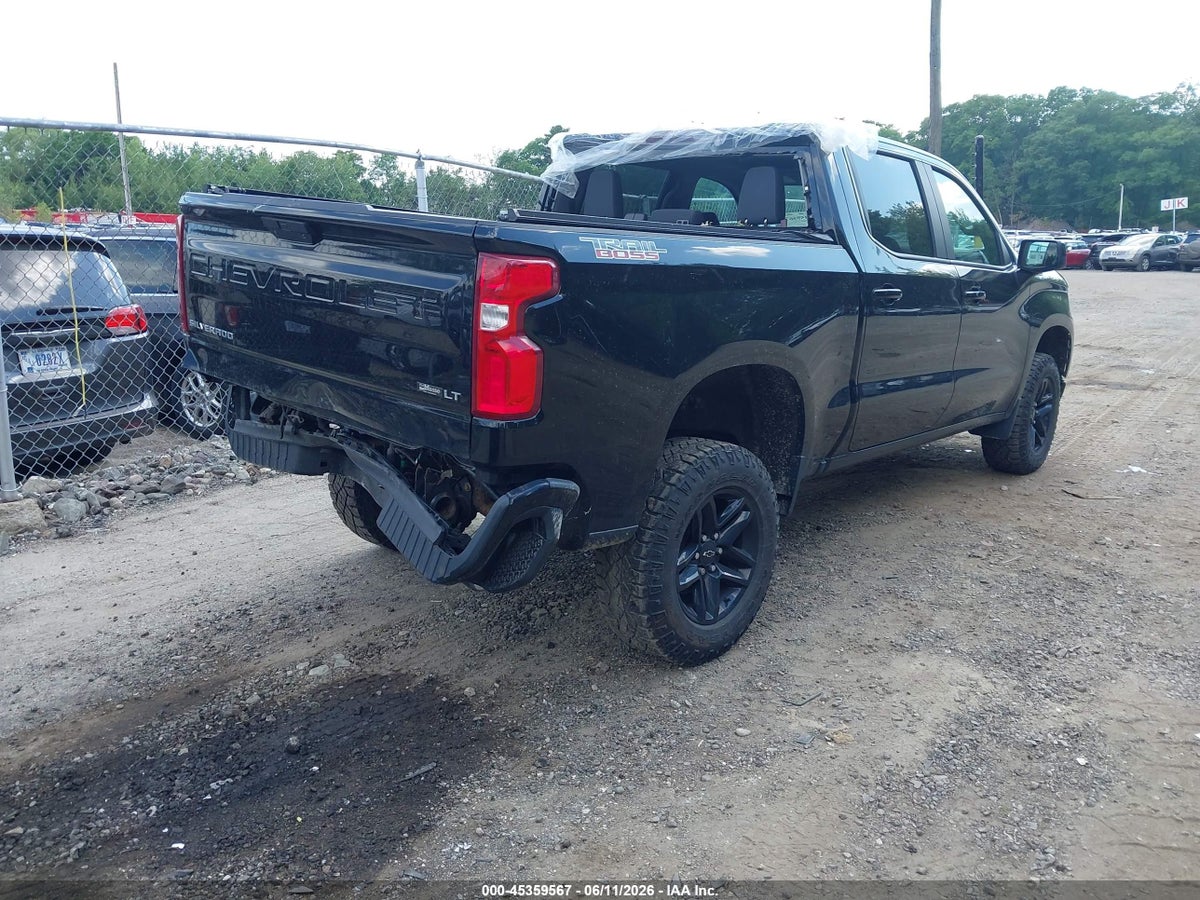 2021 CHEVROLET SILVERADO 1500 4WD SHORT BED LT TRAIL BOSS — снимка 4