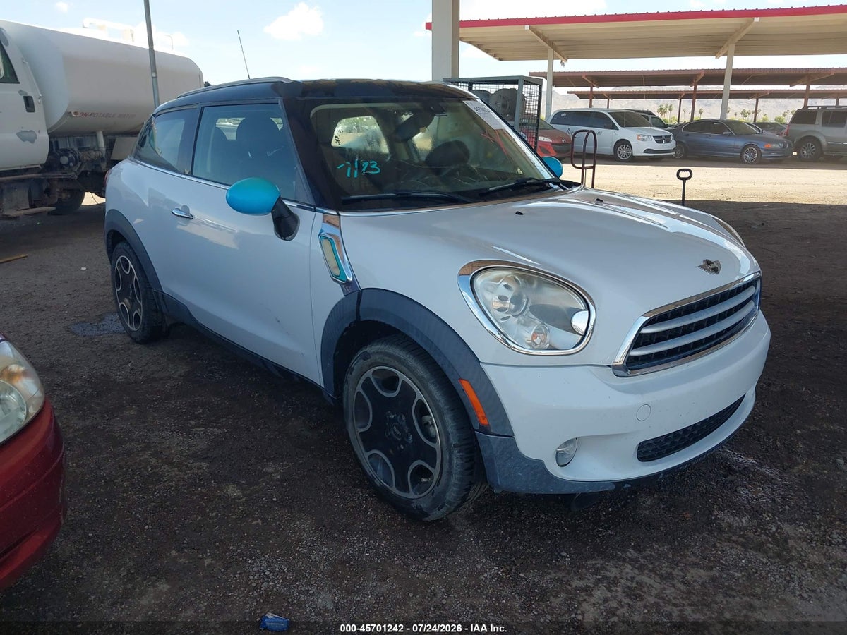 2014 MINI PACEMAN COOPER