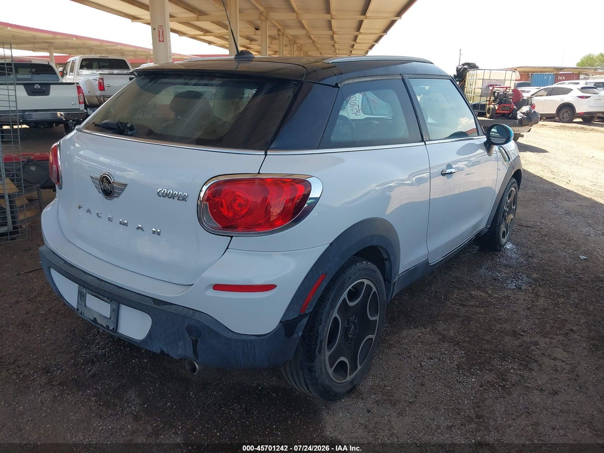 2014 MINI PACEMAN COOPER — снимка 4