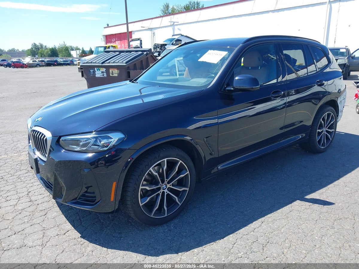 2022 BMW X3 XDRIVE30I — снимка 2