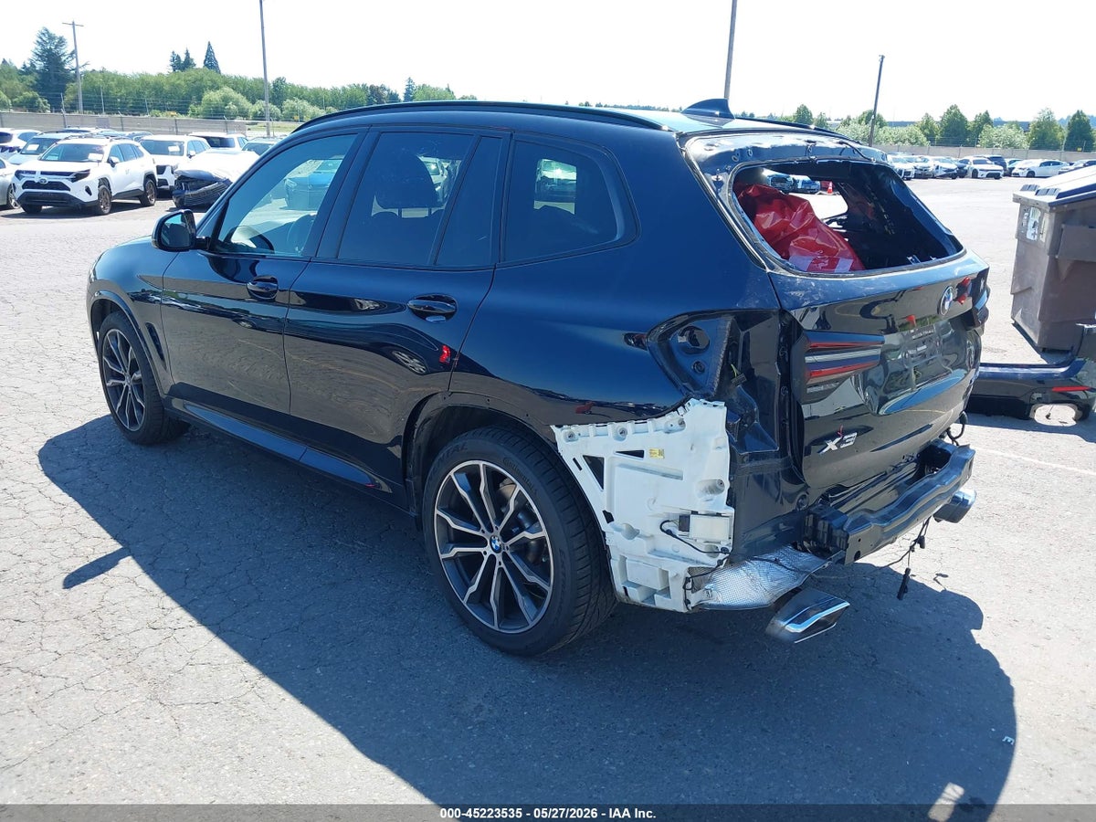 2022 BMW X3 XDRIVE30I — снимка 3