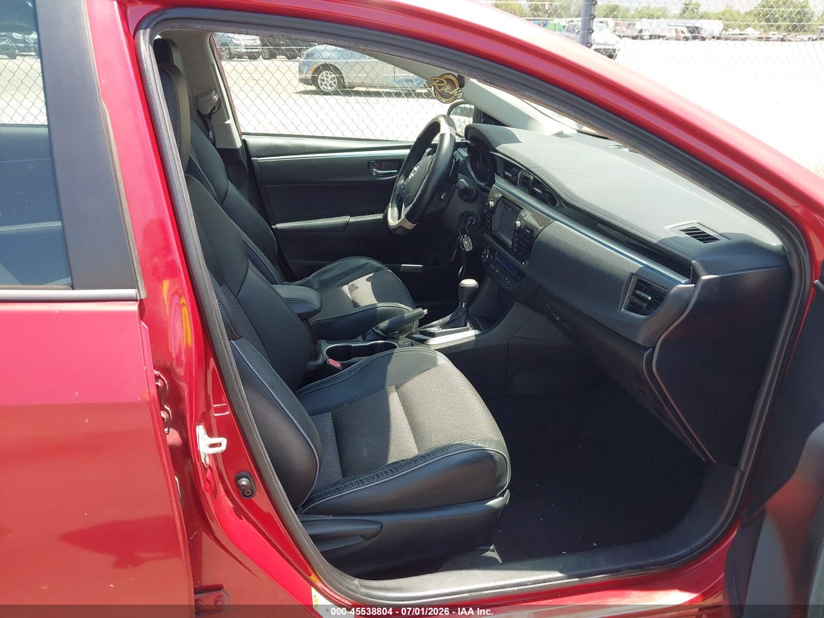 2016 TOYOTA COROLLA S PLUS — снимка 5