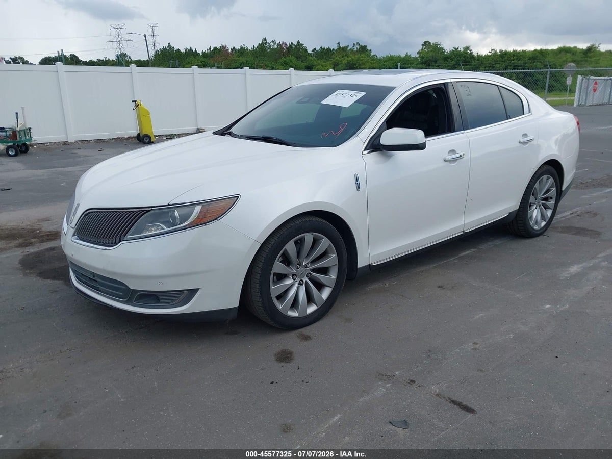 2013 LINCOLN MKS — снимка 2