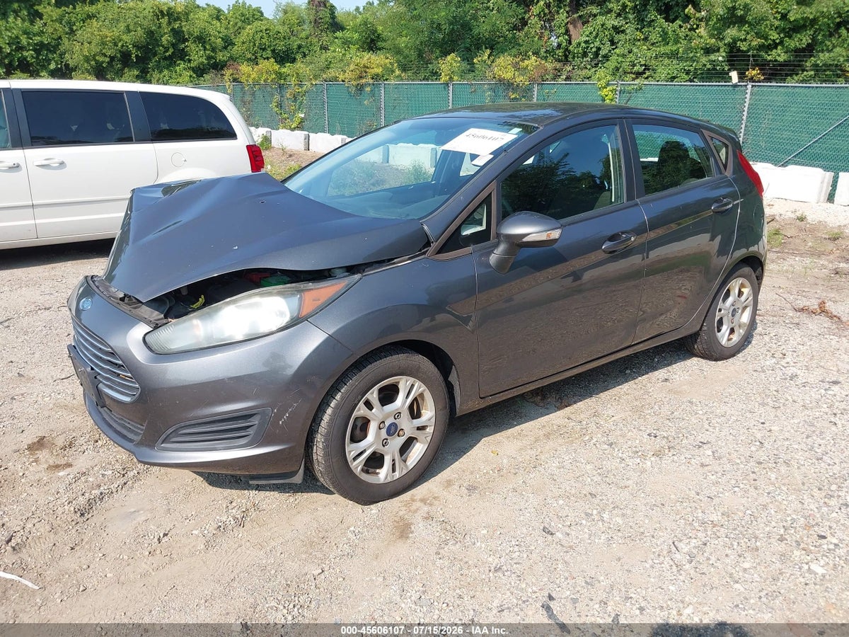 2016 FORD FIESTA SE — снимка 2