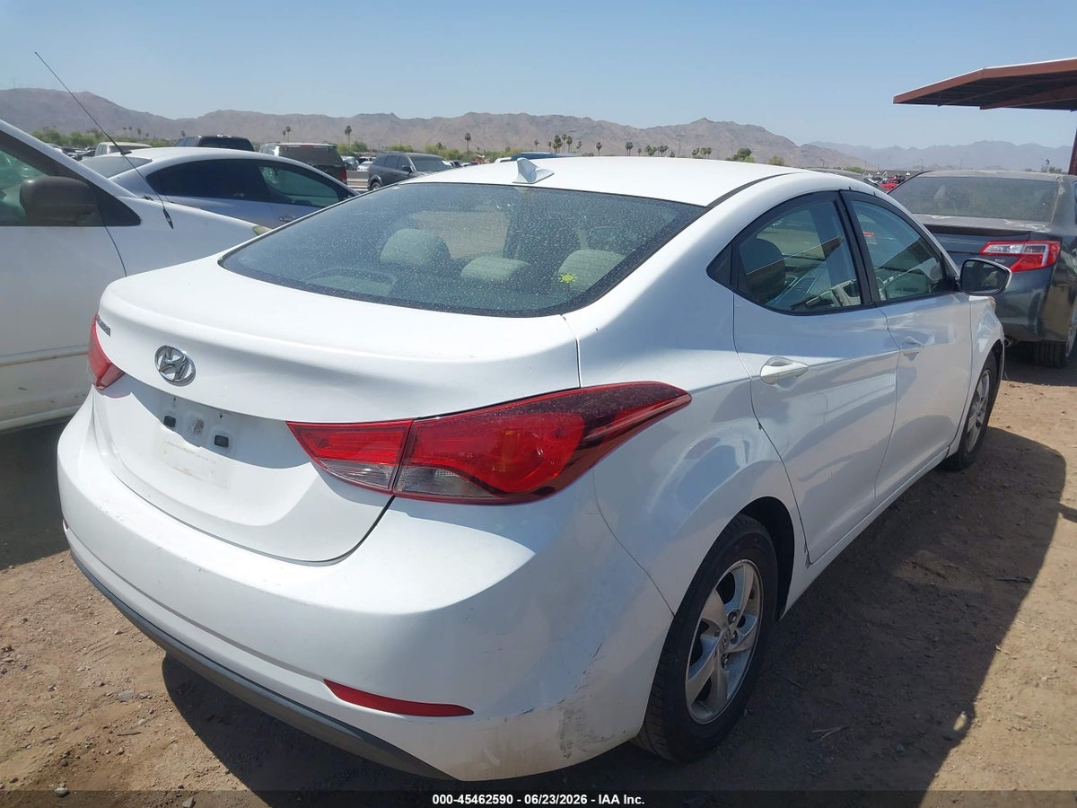2014 HYUNDAI ELANTRA SE — снимка 4