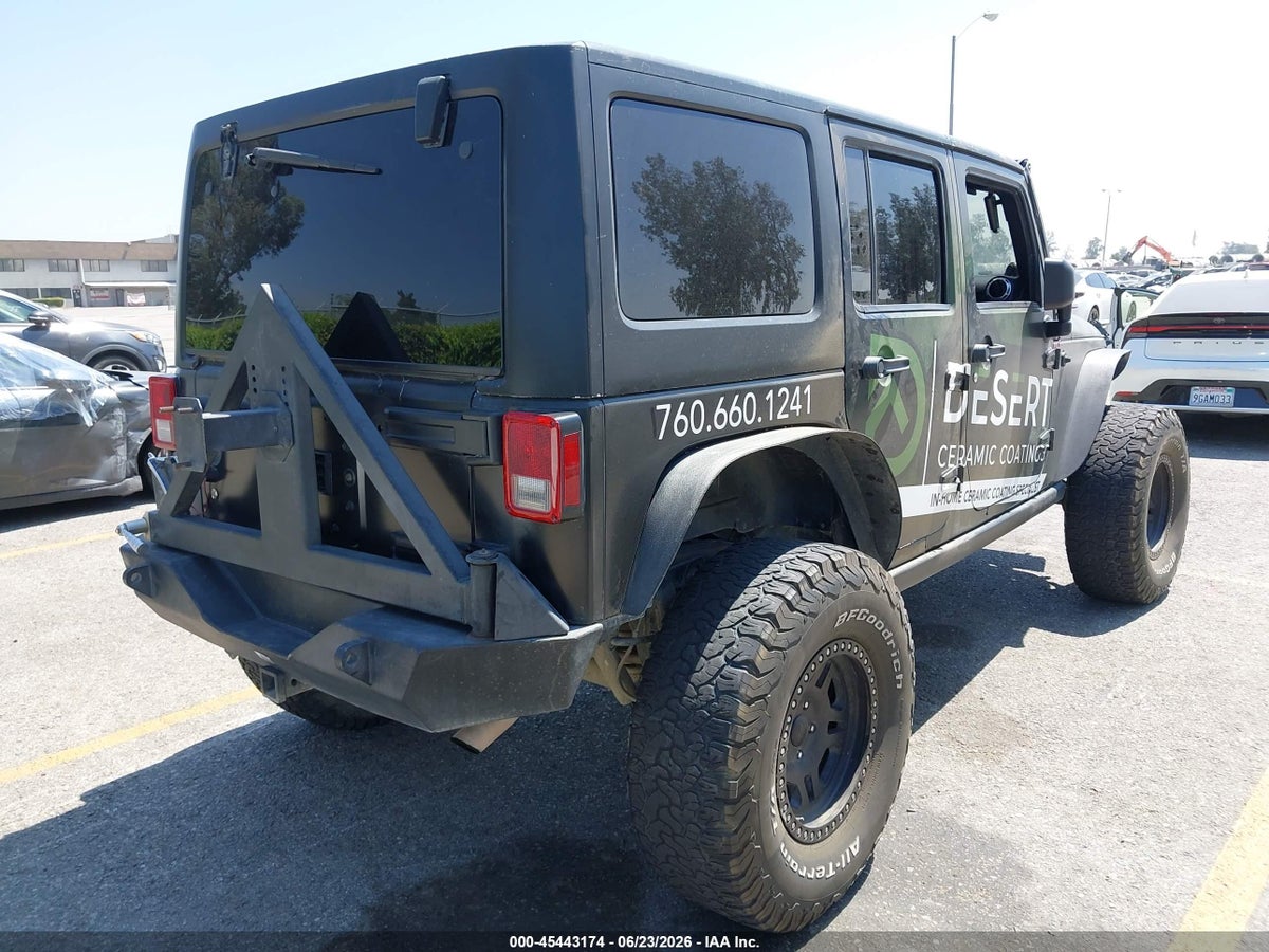 2012 JEEP WRANGLER UNLIMITED RUBICON — снимка 4
