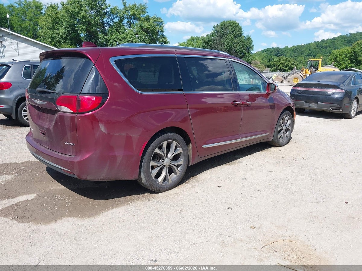 2017 CHRYSLER PACIFICA LIMITED — снимка 4