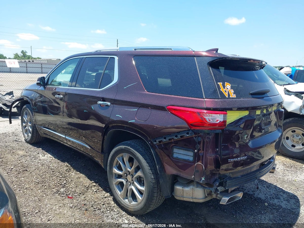 2018 CHEVROLET TRAVERSE PREMIER — снимка 3