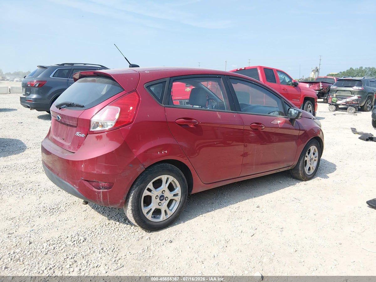 2016 FORD FIESTA SE — снимка 4