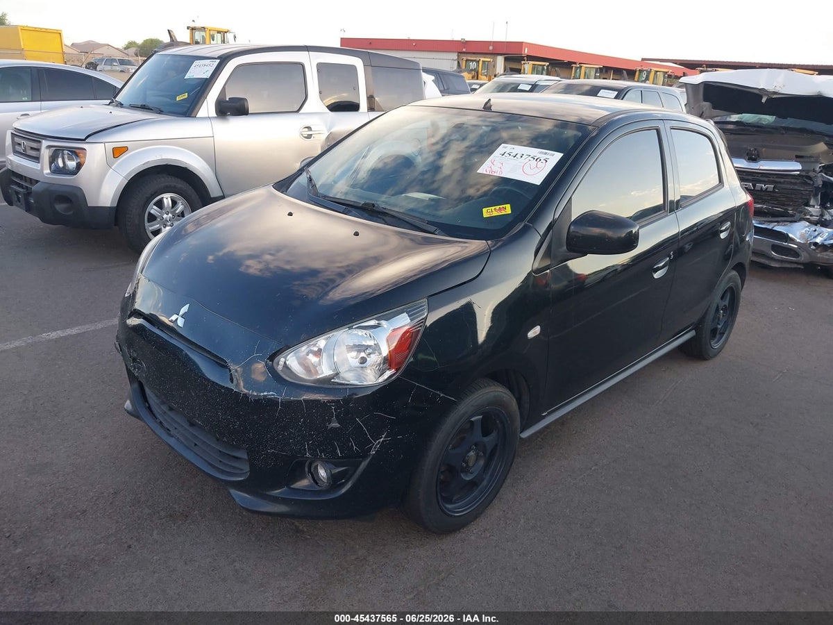 2014 MITSUBISHI MIRAGE ES — снимка 2