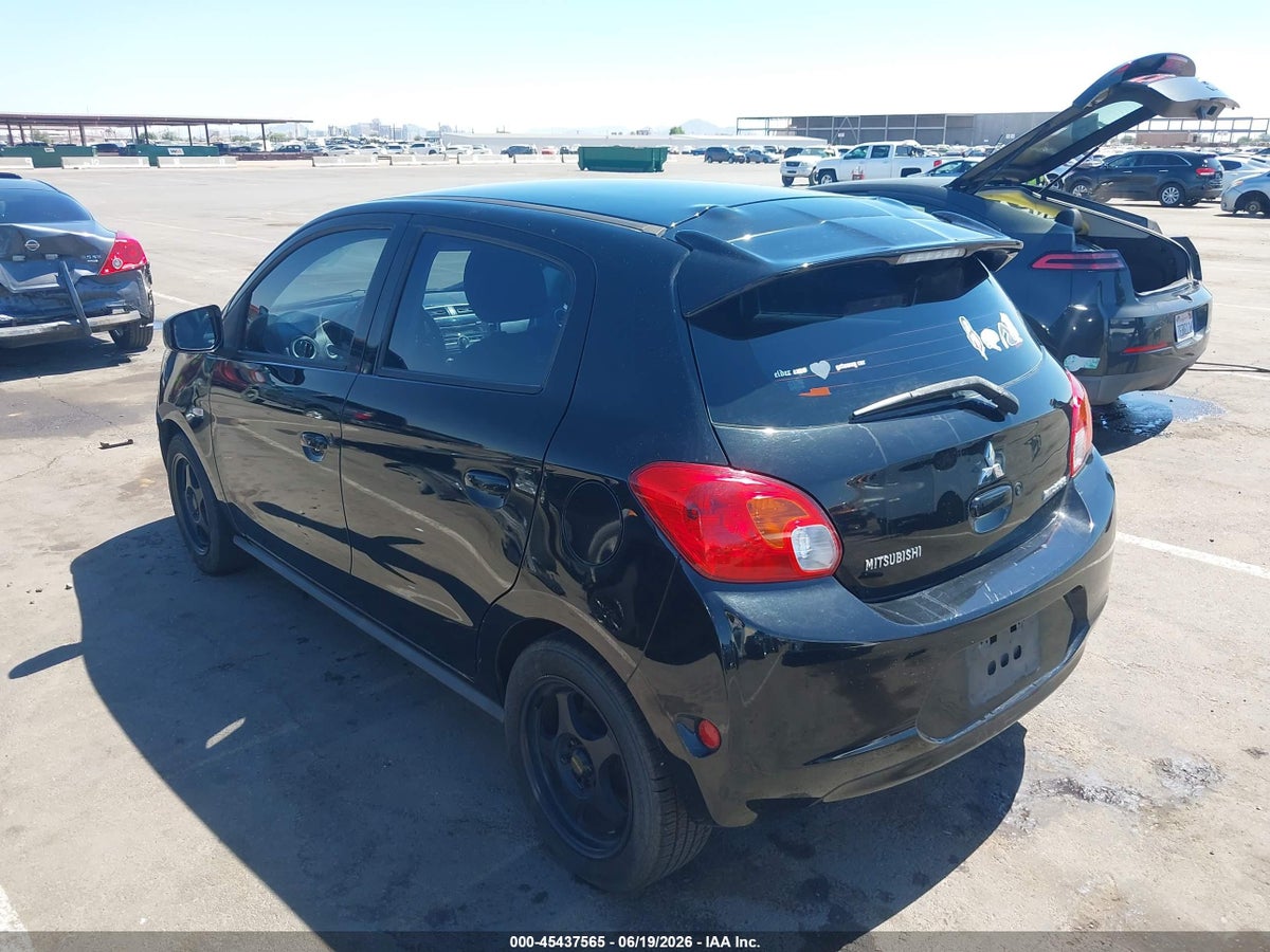 2014 MITSUBISHI MIRAGE ES — снимка 3