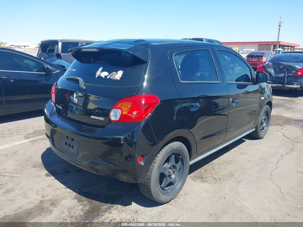 2014 MITSUBISHI MIRAGE ES — снимка 4