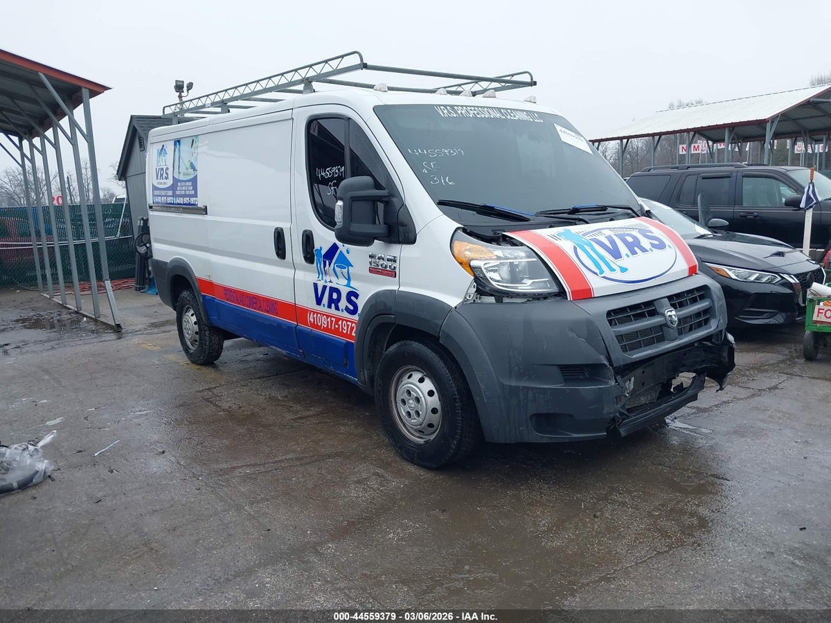 2015 RAM PROMASTER 1500 LOW ROOF