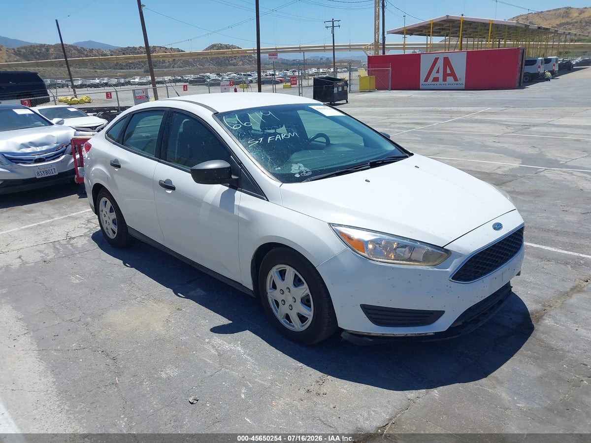 2018 FORD FOCUS S