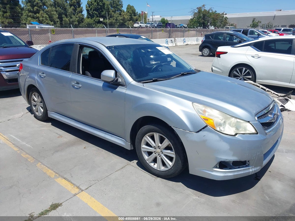 2012 SUBARU LEGACY 2.5I PREMIUM