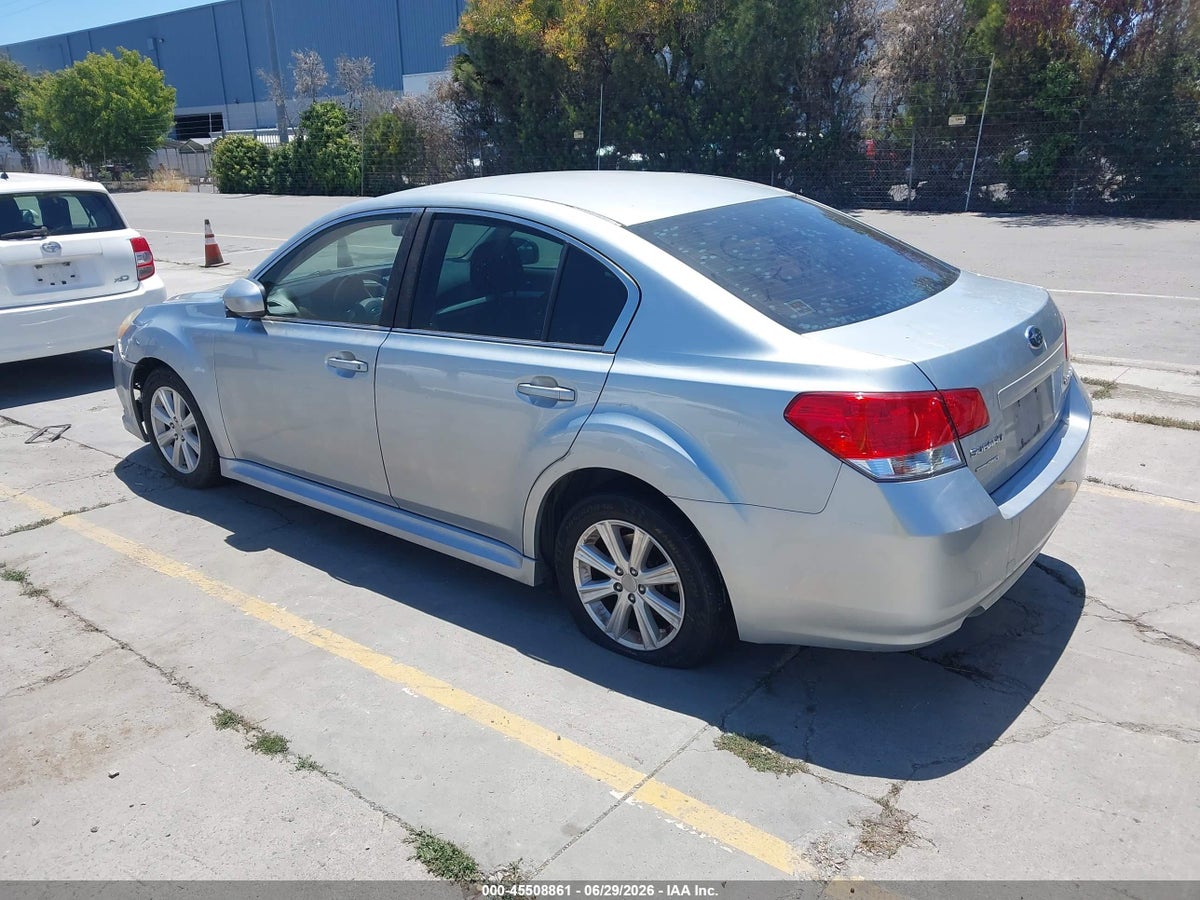 2012 SUBARU LEGACY 2.5I PREMIUM — снимка 3
