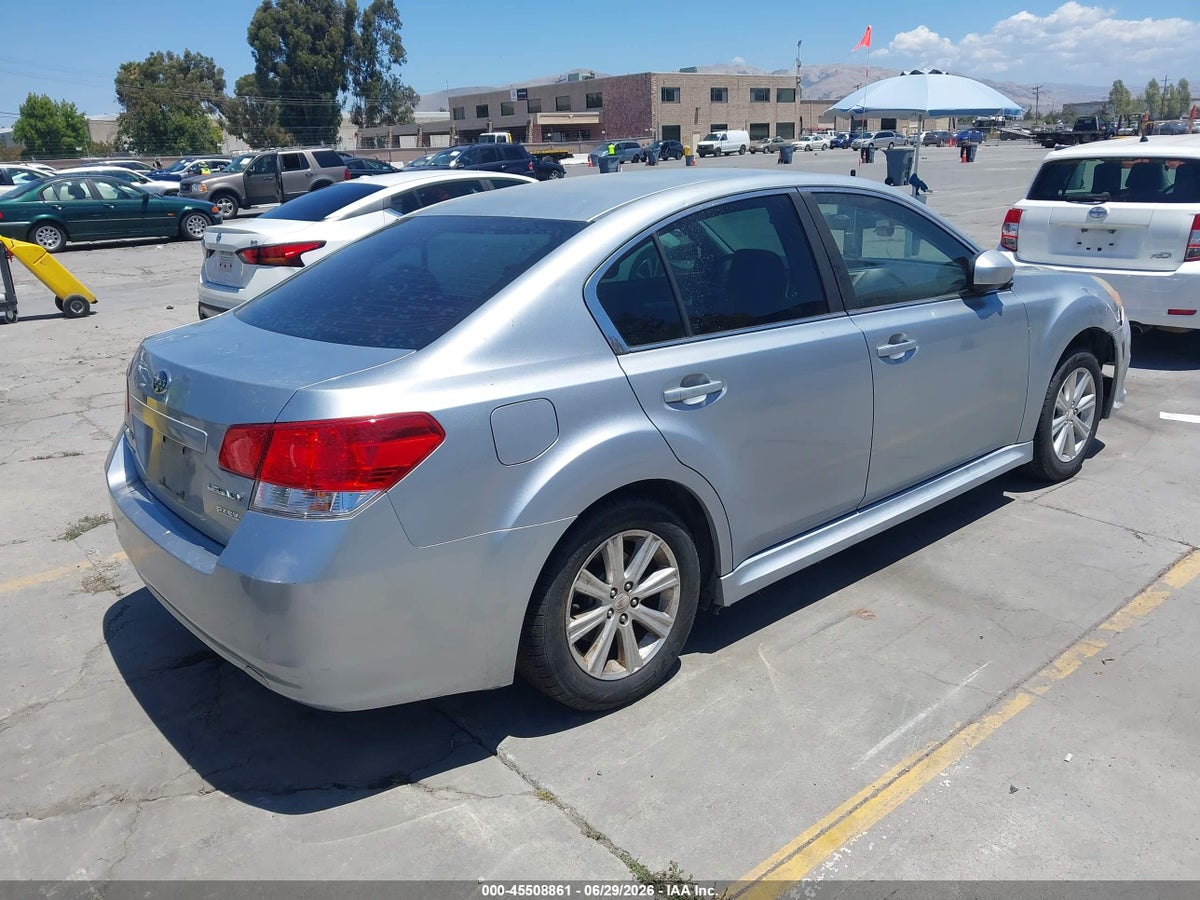 2012 SUBARU LEGACY 2.5I PREMIUM — снимка 4