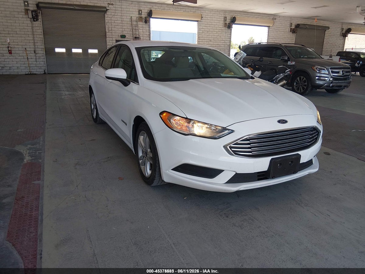 2018 FORD FUSION HYBRID S